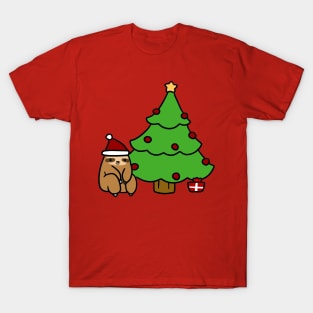 Christmas Tree Sloth T-Shirt